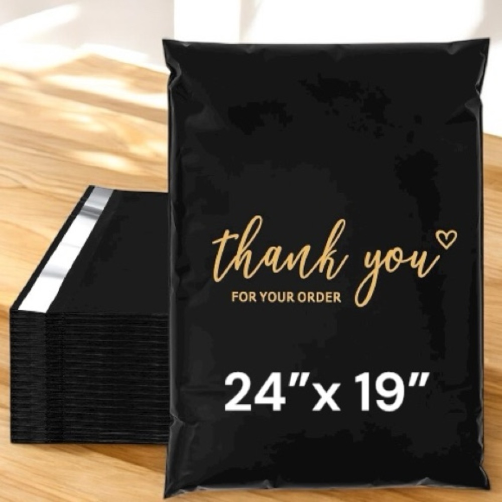 Poly Mailer 19x24 Inch 15 pieces. Great for shipping your items safer!